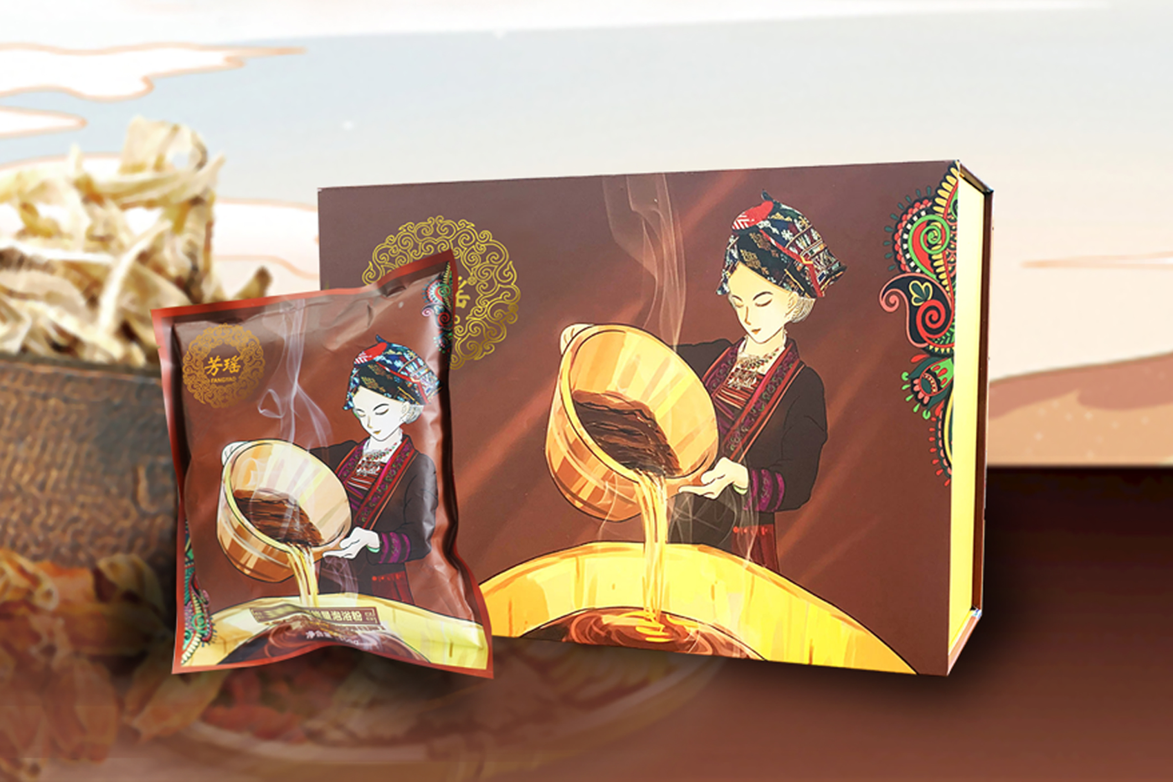 芳瑤養(yǎng)源能量泡浴粉